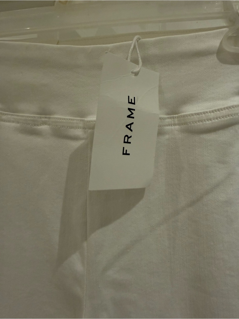 Frame Denim White Flare Jeans - Picture 3 of 6
